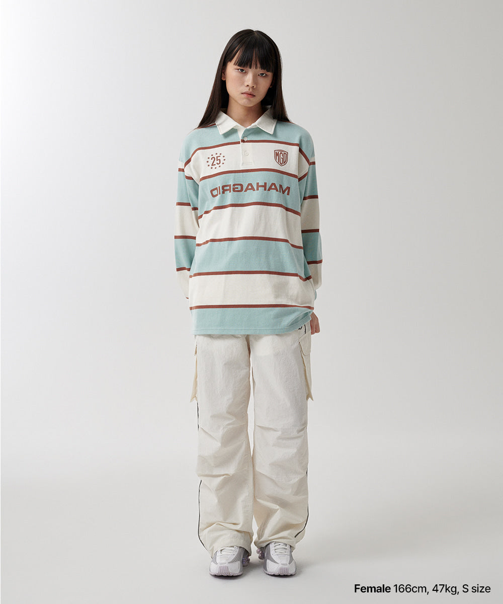 Mahagrid Nylon Cargo Parachute Pant