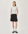 Marithé François Girbaud W STRIPE HENLEY NECK TEE