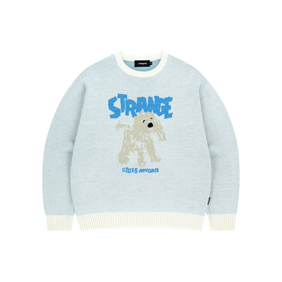 Mahagrid Strange Puppy Knit Sweater