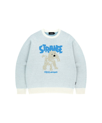 Mahagrid Strange Puppy Knit Sweater