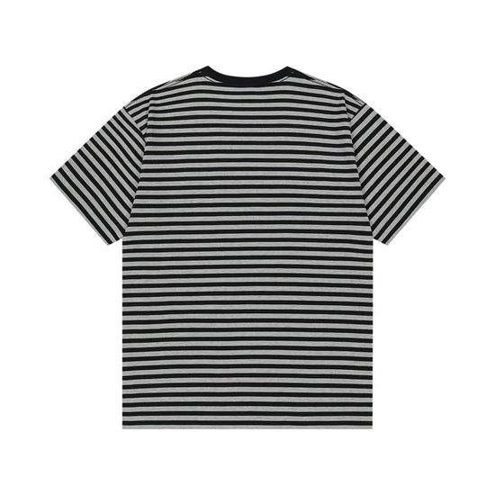 Mahagrid Stripe Slash Logo Tee