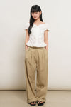 General Idea WOMAN Loose Fit Gurkha Cotton Pants
