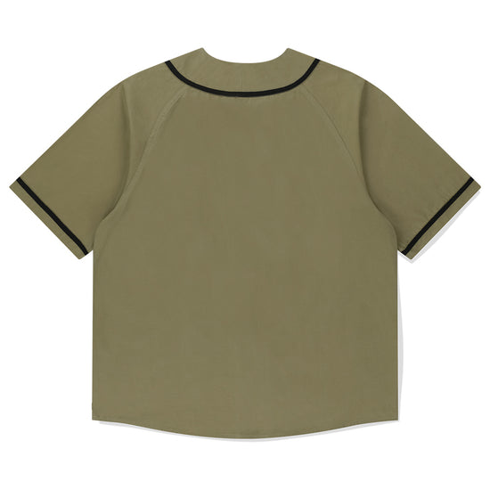 Mahagrid Serif Logo Baseball Shirt
