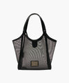 Marithé François Girbaud Classic Logo Sheer Mesh Tote Bag