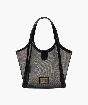 Marithé François Girbaud Classic Logo Sheer Mesh Tote Bag