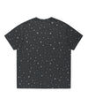 Cavish Twin Star Striped Applique Short Sleeve Tee