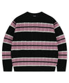 Mahagrid Mesh Stripe Knit