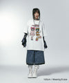 Nice Ghost Club Soul Pussy Cat Ghost Soul Girl Rabbit & Bear Big Big Tee White