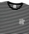 Mahagrid Stripe Slash Logo Tee
