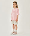 Marithé François Girbaud [6/17 Pre-Order] KIDS CLASSIC LOGO SWEAT SHORTS oatmeal