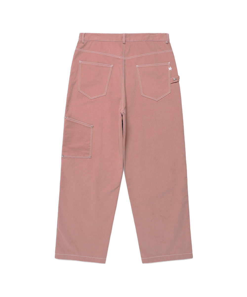 Cavish Cotton Stud Pants [Pink]