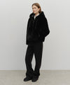 Marithé François Girbaud Women's Hooded Faux Fur Jacket