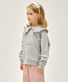 Marithé François Girbaud Kids W Frill Collar Sweatshirt Heather Gray