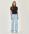 Marithé François Girbaud W SUMMER SEMI WIDE DENIM PANTS