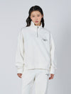 ADLV Basic Logo Needlework Pullover Sweatshirt