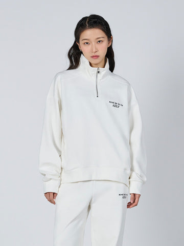 ADLV Basic Logo Needlework Pullover Sweatshirt