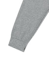 Mahagrid Present One Shoulder Long Sleeve Tee Grey