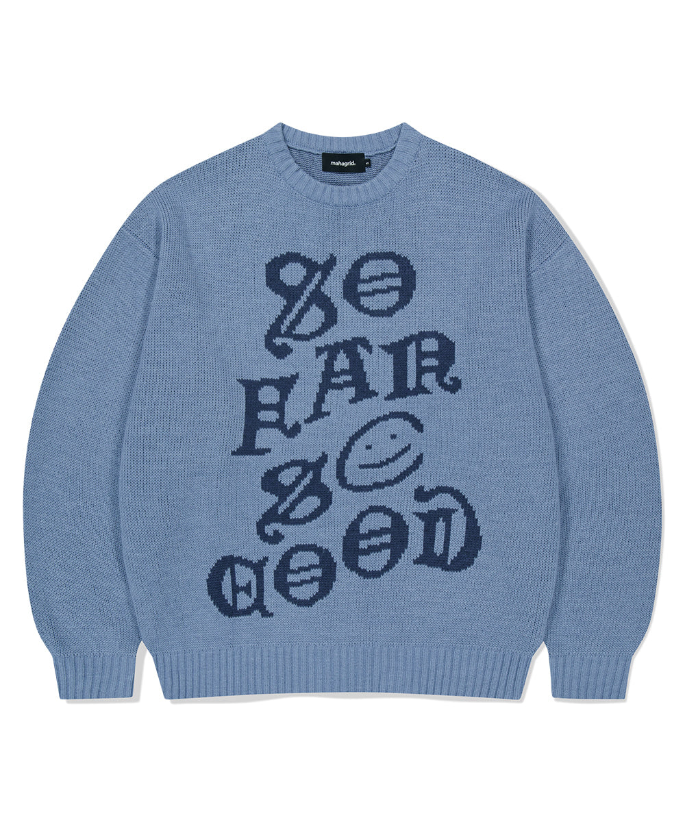 Mahagrid So Far So Good Knit Sweater