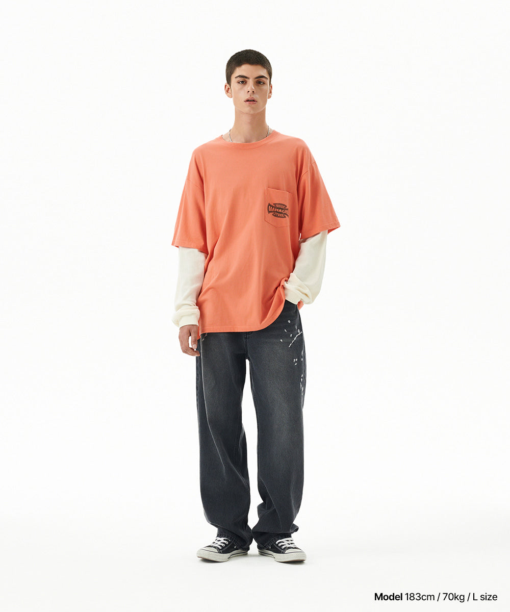 Mahagrid Cross Logo Thermal Long Sleeve Tee