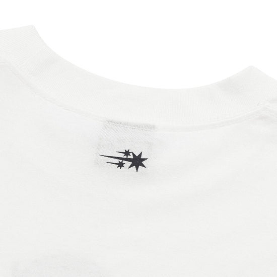 Nice Ghost Club Ghost Angels Lace Hem Line Big Big Tee [White]