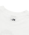 Nice Ghost Club Ghost Angels Lace Hem Line Big Big Tee [White]