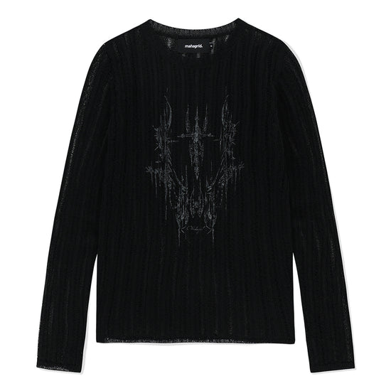Mahagrid Tattoo Crochet Knit