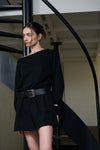 General Idea WOMAN Boat Neck Sweatshirt Dress