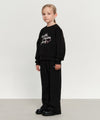 Marithé François Girbaud Kids W Boot Cut Sweat Pants Black