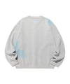 Nice Ghost Club Angels Knit Cardigan [Grey]