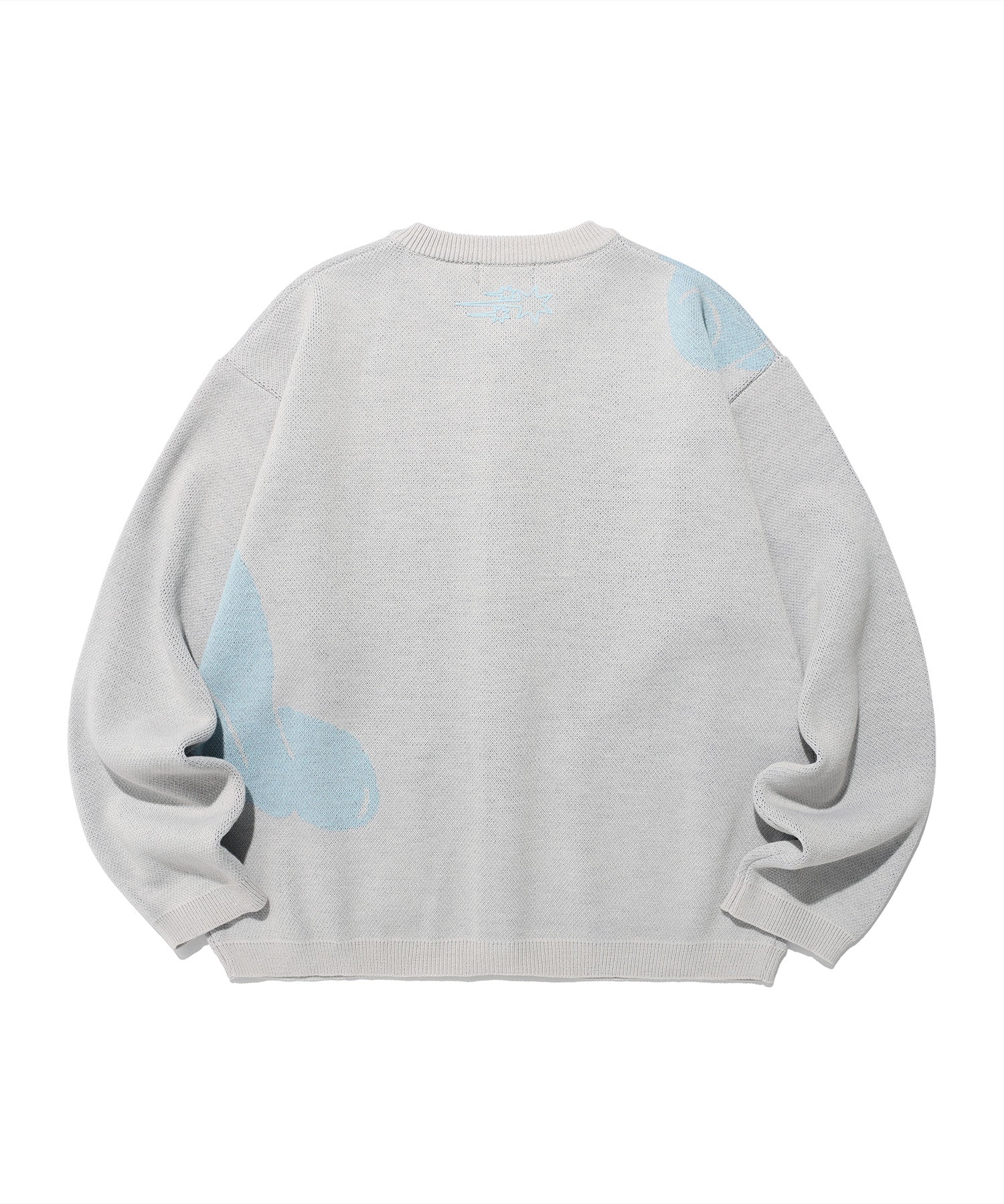 Nice Ghost Club Angels Knit Cardigan [Grey]