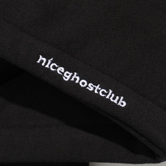 Nice Ghost Club Girl with a Gun Hoodie [Black]