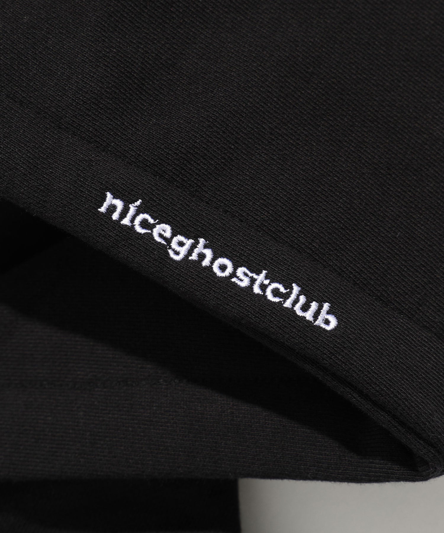 Nice Ghost Club Girl with a Gun Hoodie [Black]