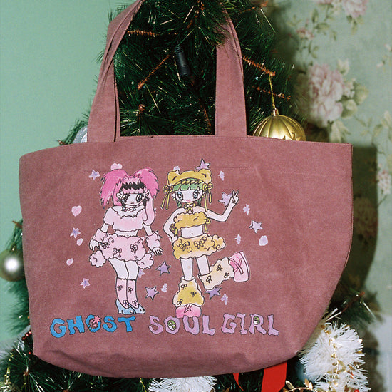 Nice Ghost Club Soul Pussy Cat Ghost Soul Girl Tote Bag