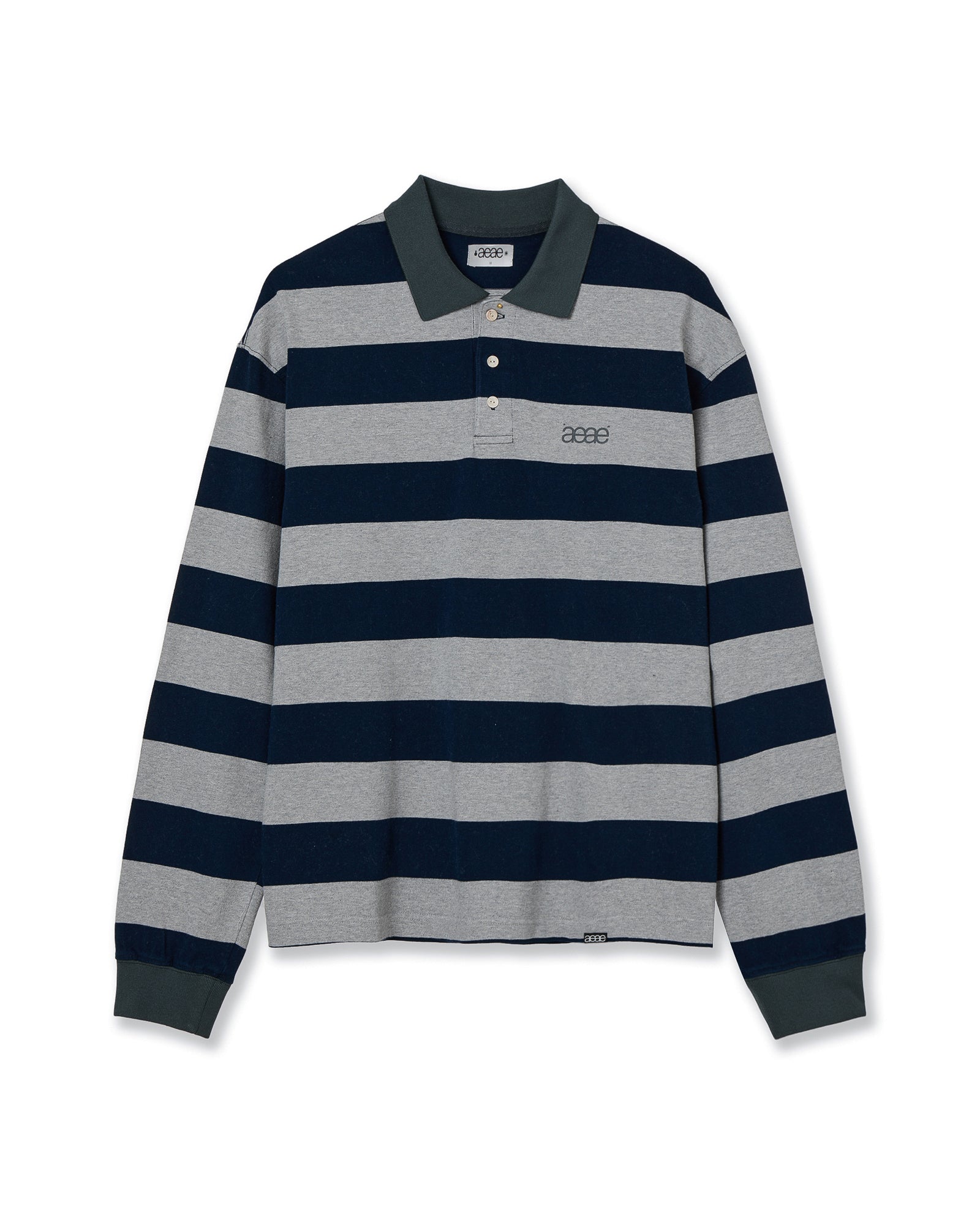 AEAE Stripe Rugby T-Shirt