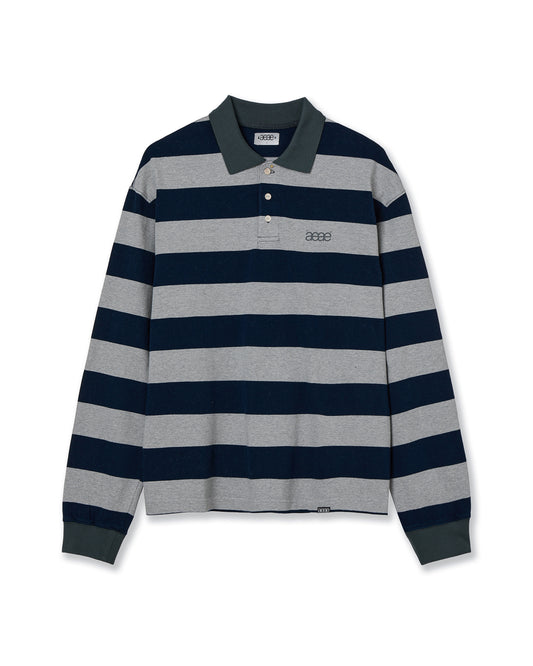 AEAE Stripe Rugby T-Shirt