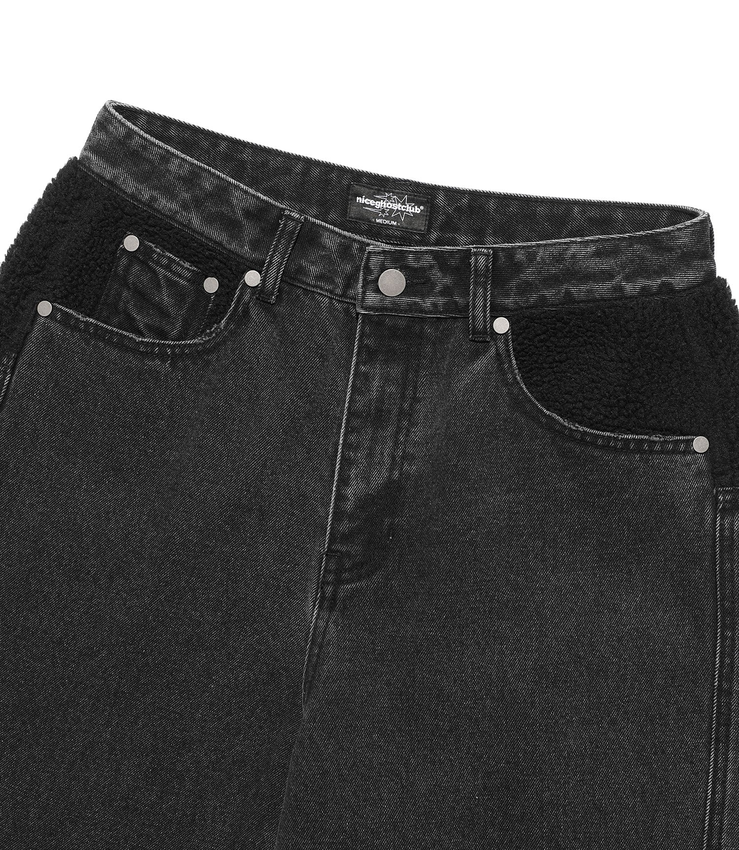 Nice Ghost Club Sherpa Big Pocket Jeans