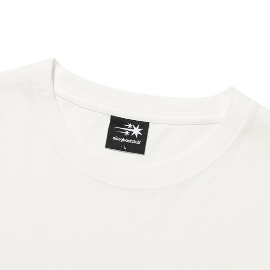 Nice Ghost Club Drawing 3 Star Long Sleeve Tee