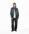 Mahagrid Star Raw Cut Denim Shirt