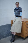 General Idea WOMAN Split A-Line Midi Skirt