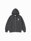 ADLV BASIC AC BEAR HOODIE ZIP UP