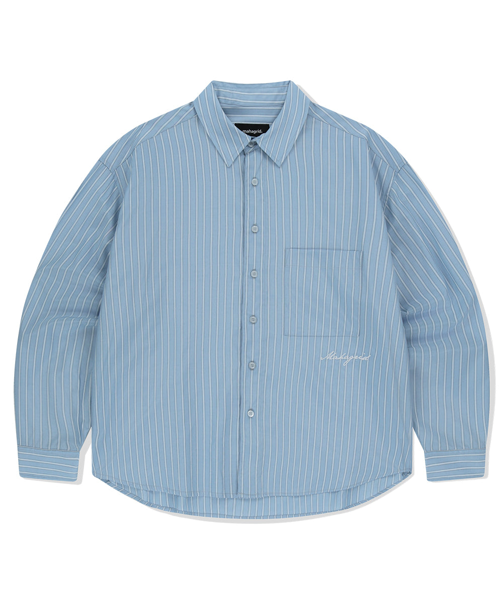 Mahagrid Comfort Stripe Shirt