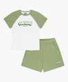 Marithé François Girbaud Kids Raglan Tee + Shorts Set-Up