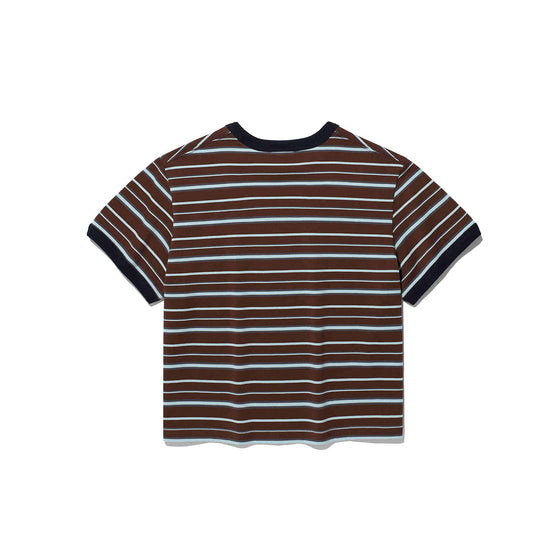 Nice Ghost Club Stripe 3 Star Basic Ringer Tee
