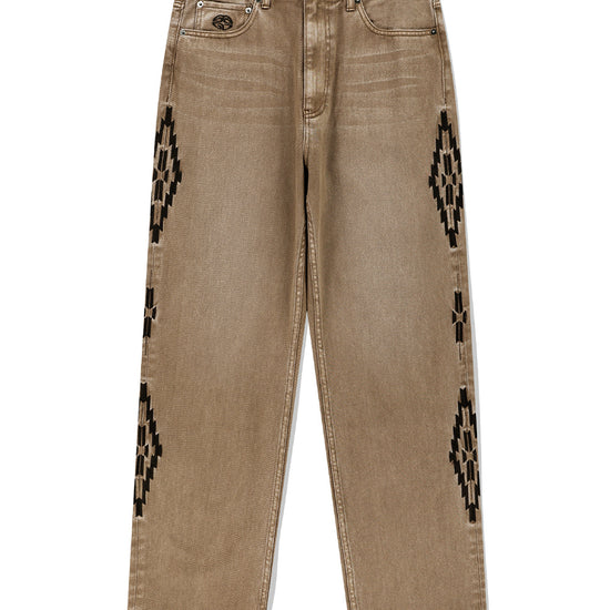 Mahagrid ORTEGA DENIM PANT [BROWN]