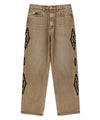 Mahagrid ORTEGA DENIM PANT [BROWN]