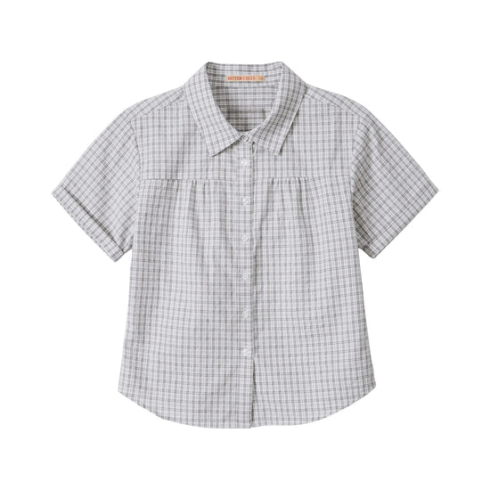Bitter Cells Elodie Half Check Shirt