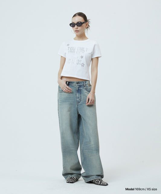 Mahagrid Unlock Crop Tee