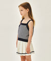 Marithé François Girbaud Kids W Stripe Knit Bustier