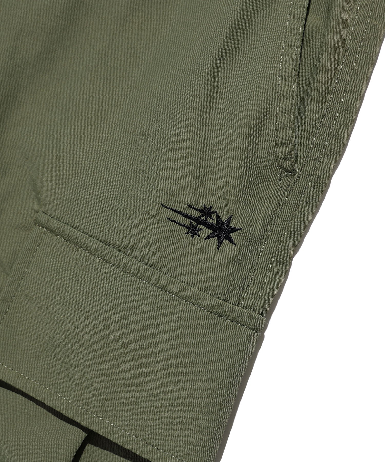Nice Ghost Club 3Star Nylon Bermuda Cargo Shorts