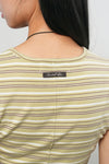 General Idea WOMAN Slim Fit Multi Stripe T-Shirt